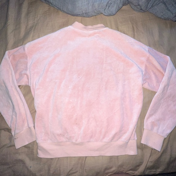 Forever 21 velour zip up - Picture 3 of 3